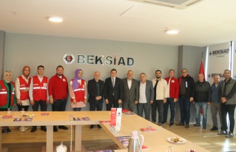 BEKSİAD, Kızılay Osmangazi gönüllülerini ağırladı